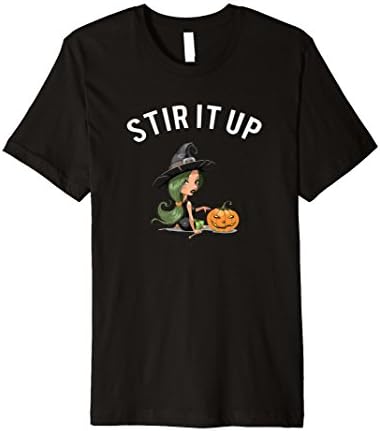 Mens Stir It Up Sexy Witch Halloween Rave Festival T-shirt XL Black