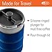 GSI Outdoors, 30 Fl Oz JavaPress, French Press Coffee Mug, Superior Backcountry Cookware Since 1985, Blue
