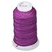 Simply Silk Beading Thread Cord Size F Plum 0.0137 0.3480mm Spool 140 Yards for Stringing Weaving Knotting
