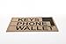 2 x 3 ft Brown Polyester KEYS PHONE WALLET Funny Reminder Doormat / Novelty Non-Slip Floor Mat - MyGift