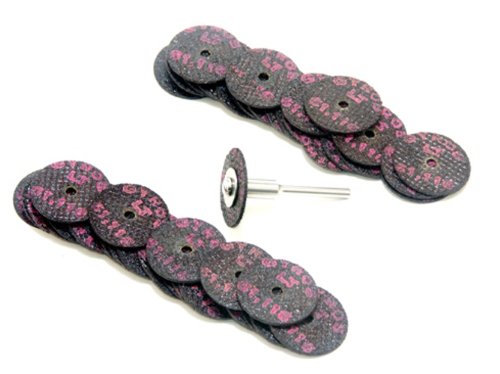 Gyros LT 11-32154/50 Fiberglass Reinforced Cut Off Wheel, 1-1/2-Inch Diameter, 50-Pack