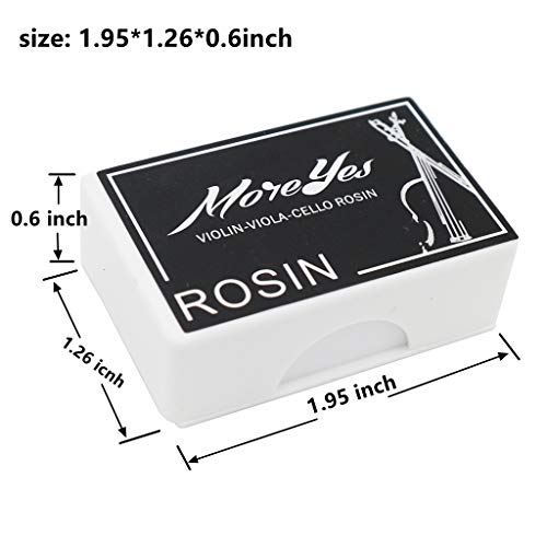 MOREYES Violin Rosin Viola Rosin Cello Bow Rosin (3 Pack Violin Viola Rosin)