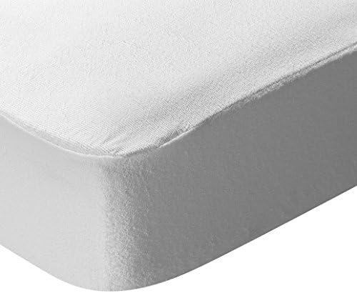 Pikolin Home – Terry Mattress Protector, Hypoallergenic, Waterproof and Breathable Cama 180-180 x 190/200 cm white