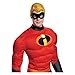 Disguise Men's The Inredibles Mr. Incredible Halloween Costume Wig