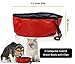 Happy Pet Travel Time Pop Up Pet Kennel Set. Be Prepared Collapsible Pet Condo in Zipper Pouch. Plus Foldable Food Water Bowls, Fleece Blanket, Crate Training E-Book. Dogs, Cats, Bunnies to 20 lbs.