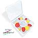 SILICONE TEETHING RING - 2 in Case | Teethers for Babies BPA Free Freezer | Best Teething Toy for Babies | Freezable Teethers | Teething Pacifier Frozen Teething Toys - USA Certified Safe