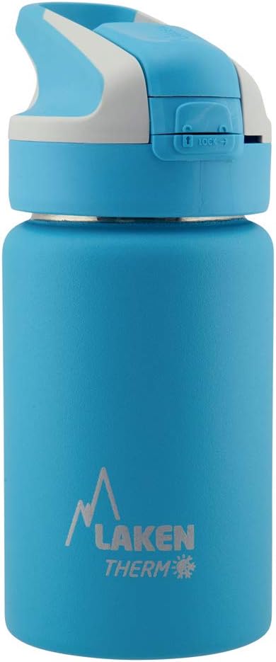 Laken Unisex - Adult Thermos TS3AC Thermos Flask, Light Blue, 18/8-0.35 L, Lightblue, 355 ml