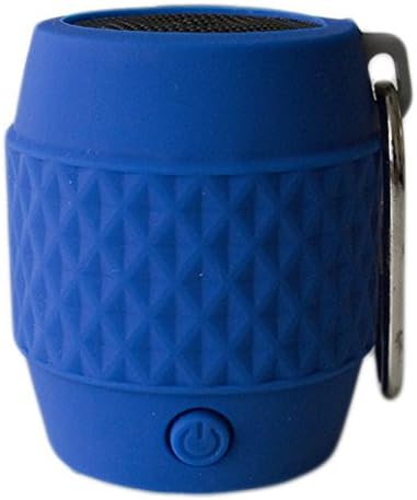 Royal Blue Portable Keychain Bluetooth Wireless Mb4 Speaker Powerful Sound, Colorful and Stylish with Built-in Microphone