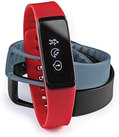 Striiv Fusion Activity Tracker - Fitness and Sleep Tracking Smartwatch, 3 Colors (Black, Red, Blue) by Striiv