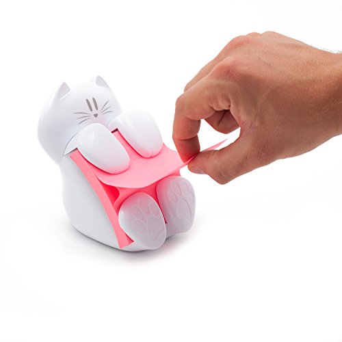 Postit ZNote Dispenser with Cat Design Fun sticky notes dispenser