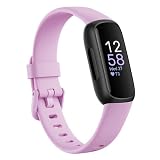 Fitbit Inspire 3 Fitness Tracker – Advanced Health Insights with Stress Management, Workout Intensity & Sleep Tracking, 24/7 Heart Rate, Includes Small and Large Classic Bands (Lilac Bliss/Black)