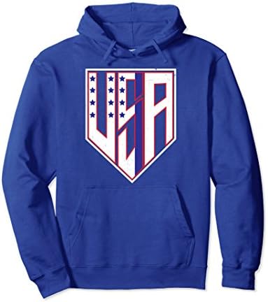 Unisex USA Police Flag Thin Blue Line Star Stripes Team Hoodie Medium Royal Blue