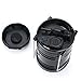 Camping Lantern Tactical COB LED Lanterns for Hurricanes, Emergencies, Storms, Outages (2 Pack Black)