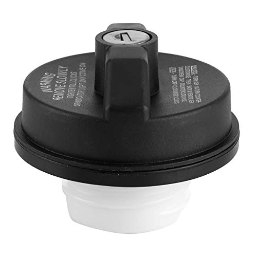 KIMISS Locking Fuel Tank Cover, Car Fuel Tank Cap Lid W/Key 5278655AB