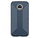Speck Products Presidio Grip Cell Phone Case for MOTOROLA Moto Z2 Play - Marine Blue/Twilight Blue