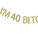 I'M 40 BITCHES banner for 40th birthday party decor