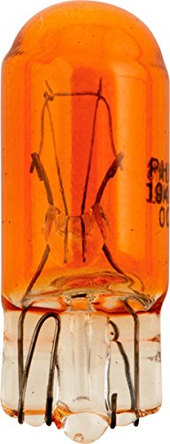 Philips 194NA LongerLife Miniature Bulb, 2 Pack