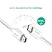 UGREEN Mini USB Type C Cable, USB C to Mini USB Cable for Digital Camera, MP3 Player and More Mini B USB Devices (White)
