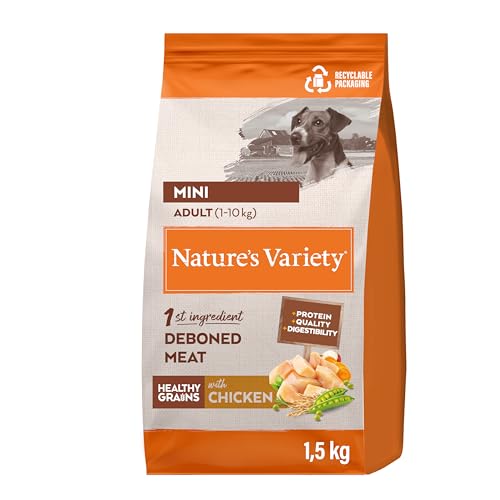 1.5kg Natures variety original adult mini chicken dog food