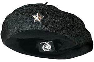 Che Guevara Store Beret Black Original Beret, Silver Star