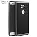 Huawei Honor 5x Case, Lwang Slim Fit Hybrid Bumper Silicone Back Case for Huawei Honor 5x (Hybrid Black)