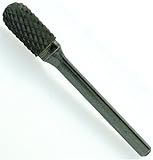 SC-51 Cylinder Ball Nose TUNGSTEN CARBIDE ROTARY BUR for 1/8