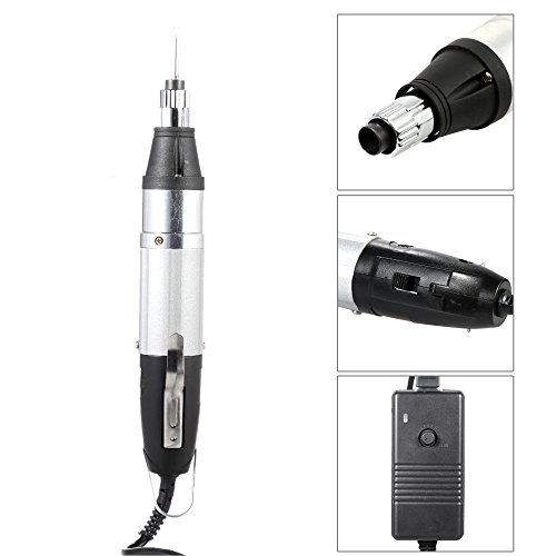 KKmoon AC220V Electric Screwdriver Set with 10pcs Bits Stepless Speed Regulation Repair Tool - Thumbnail 5