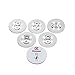Bottle Glorifier,Bottle Light Sticker by Glowseen, Led Grow Coaster for Wine Bottle, 6 Pack -Cool White