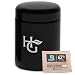 Herb Container - Half Oz Smell Proof Stash Jar (250 ml) Comes with Humidity Pack to Keep Goods Fresh for Months