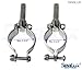 SeaLux 316 Stainless Steel Clamp-On Oar Lock 1/2
