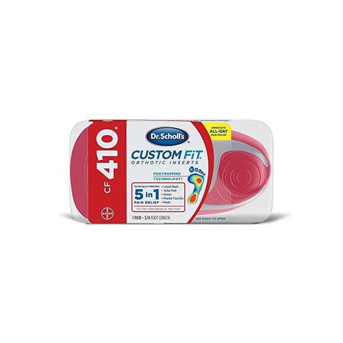 Dr. Scholl's Custom Fit Orthotic Inserts, CF 410