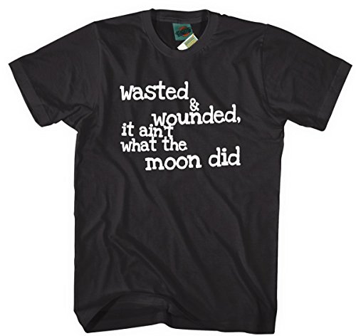 Tom Waits Tom Traubert's Blues Lyrics Inspired, Men's T-Shirt, 3X Large, Black