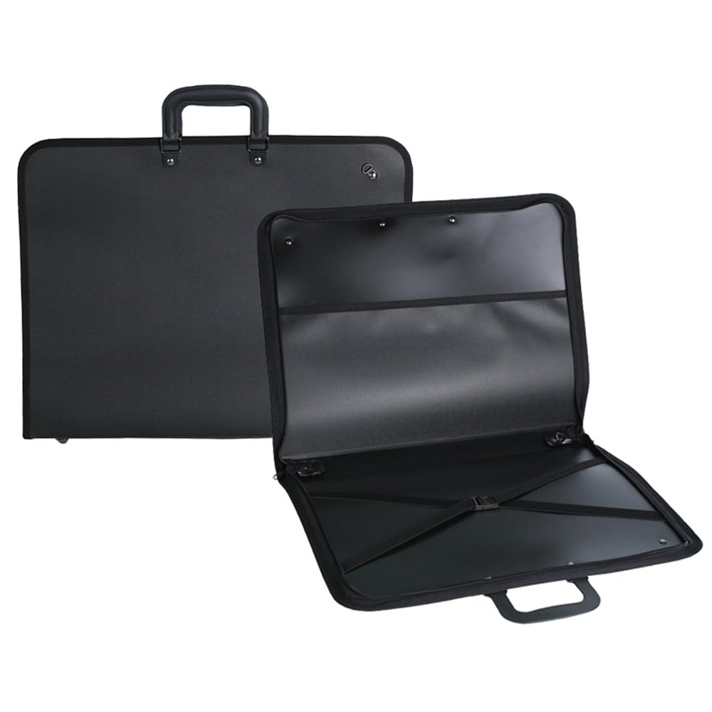 DZOZO A3 Artist Portfolio Case Carrying Bag A3 Artist Portfolio Carrying Case Art Presentation Storage Folder Project Folder Bag for Artwork Sketch Painting & Drawing Boards