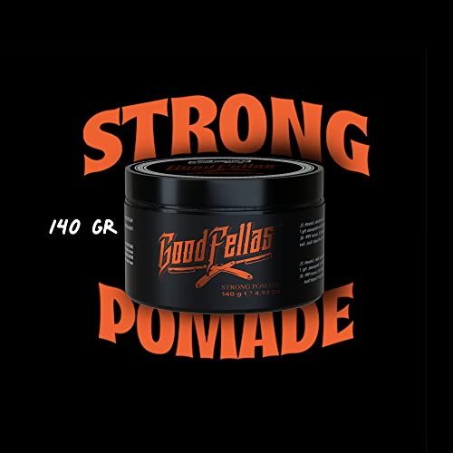 GoodFellas Pomada para Cabello de Fijación Fuerte Strong Pomade con Base de Agua 140gr