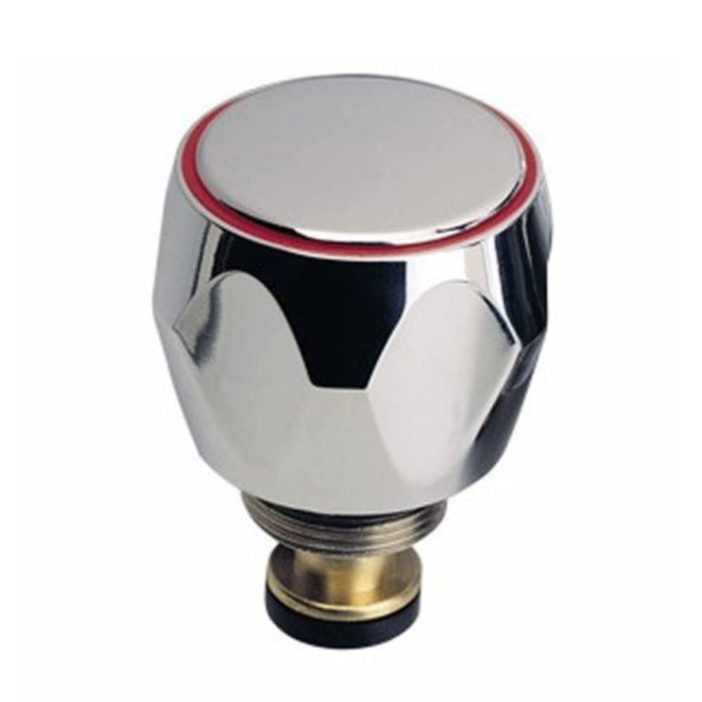 Bristan R 1/2 MT Basin Tap Reviver with Metal Handles, rings color may vary(blue/red), Chrome