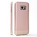 Galaxy S7 Edge Case, Imikoko™ Protective Hard Cover S7 Edge Case Hybrid Heavy Duty Shock Proof Case For Samsung Galaxy S7 Edge (Rose Gold/Gold)