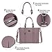 Laptop Bag,Professional Laptop Tote BagLarge Capacity and Water Resistant Design for WomenUp to 15.6 InchLaptop / Notebook / MacBook / Ultrabook Purple