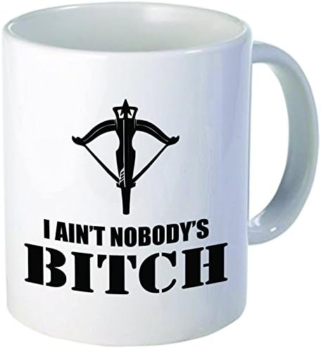 Funny "I ain't nobody's bitch", 11OZ Coffee Mug Novelty, Office, Job. By Aviento