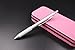 2PCS PACK 4 in 1 Multi-Function Pen 4 Colors Pen with 0.5mm Mechanical Pencil and Black/Red/Blue Ballpoint Pen in Gift Package (Silver)