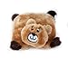 ZippyPaws - Squeakie Pads No Stuffing Plush Dog Toy - Bear