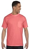 Comfort Colors 6.1 oz. Garment-Dyed Pocket T-Shirt (6030CC) -WATERMELON -L