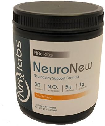 NeuroNew Peach Flavor – Relieving Nerve Pain Just Got Easier with NeuroNew - 30 Day Supply of Nerve Pain Relief Supplement - 20 Hours Of Relief On One Serving - 100% MONEY BACK GUARANTEE!