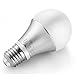 Elrigs A19 Color Changing LED Bulb E26 Base RGB + 5W (40W Equivalent) Cool White (6000K), 230° Beam Angle, Remote Controller Included