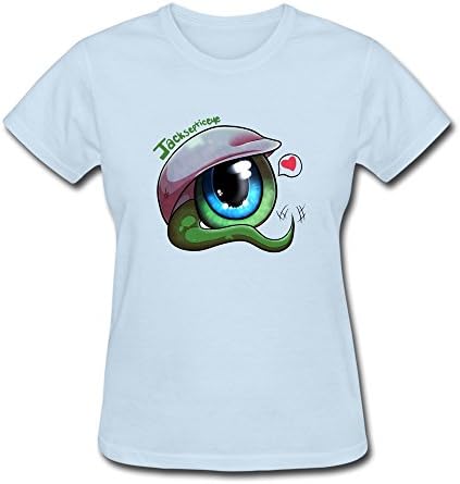 YGG Jacksepticeye Sam Best Friends Vintage T-shirt For Womens SkyBlue SizeS