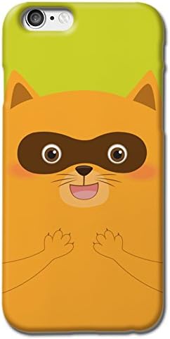 TBL Raccoon Dog Animal Character Design Matte Hard Case Cover For Iphone6 6S [Scratch Resistant]