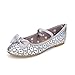 Hawkwell Girls Ballerina Flat Mary Jane Slip-on Dress Shoes (Toddler/Little Kid/Big Kid)