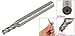 uxcell® 4mm x 6mm Straight Shank 4 Flutes End Mill Milling Cutter Gray