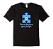 Autism Light Blue Puzzle Piece Awarness T Shirt