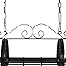 Best Choice Products Hanging Iron Pot Rack Kitchen Storage Pan Hanger Kitchen Storage Cookware