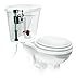 Fluidmaster 400C Fill Valve and 2 inch Flapper Toilet Repair Kit